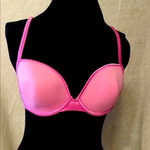💥SILK‘N’SATIN FUSHIA HOT PINK PUSH UP BRA💥